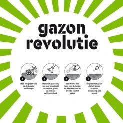 Pokon Gazon Revolutie - 12,5kg - Gazonmest / Graszaad / Bodemverbeteraar - Geschikt Voor 250m² - Binnen 15 Dagen Resultaat 14 Pokon Gazon Revolutie - 12,5kg - Gazonmest / Graszaad / Bodemverbeteraar - Geschikt Voor 250m² - Binnen 15 Dagen Resultaat -Woonwinkel 1200x1200 697