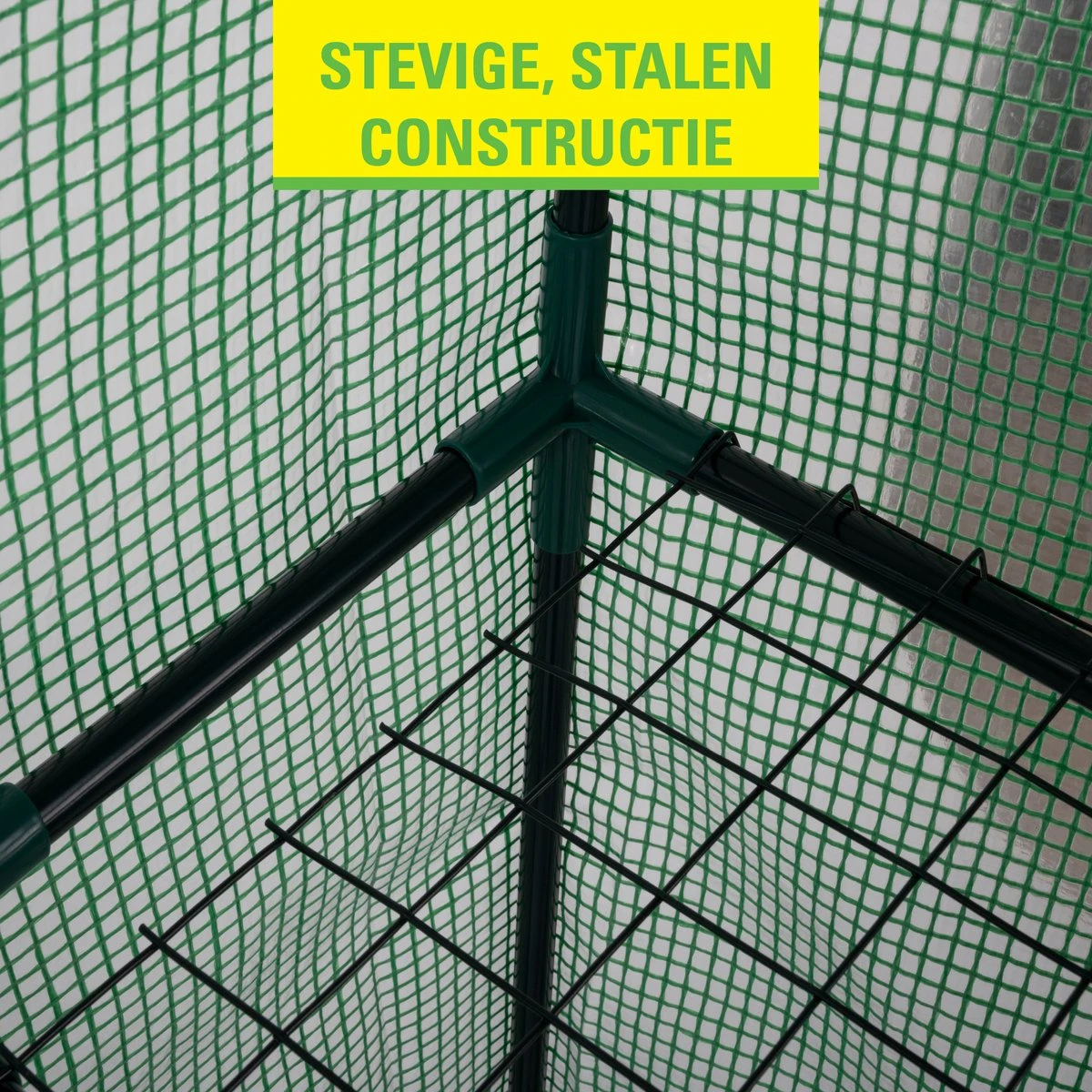 Kinzo Garden - Plastic Broeikas - Serre Van Meerdere Verdiepingen - 143 X 73 X 195 - Groen 5 Kinzo Garden - Plastic Broeikas - Serre Van Meerdere Verdiepingen - 143 X 73 X 195 - Groen - Afbeelding 3