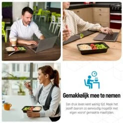 Meal Prep Bakjes - 20 Stuks - 1 Compartiment - Lunchbox - Diepvriesbakjes - Vershoudbakjes - Plastic Bakjes Met Deksel - Magnetron Bakjes Met Deksel - Meal Prep - Vershouddoos - 1L - BPA Vrij - Fitcrafters 14 Meal Prep Bakjes - 20 Stuks - 1 Compartiment - Lunchbox - Diepvriesbakjes - Vershoudbakjes - Plastic Bakjes Met Deksel - Magnetron Bakjes Met Deksel - Meal Prep - Vershouddoos - 1L - BPA Vrij - Fitcrafters -Woonwinkel 1200x1200 76