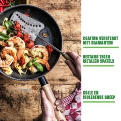 GreenChef Vintage Wokpan 28cm/3.7L - Zwart - Inductie - PFAS-vrij 17 GreenChef Vintage Wokpan 28cm/3.7L - Zwart - Inductie - PFAS-vrij -Woonwinkel 1200x1200 842