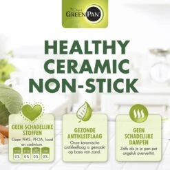 GreenPan Mayflower Steelpan - Ø 16 Cm - Keramisch - Inductie -Woonwinkel 1200x1200 868
