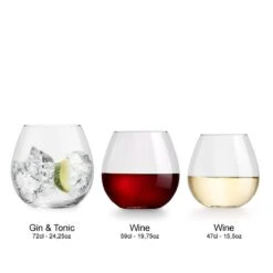 Libbey Gin Tonic Glas Cami - 720 Ml / 72 Cl - 6 Stuks - Vaatwasserbestendig - Geen Voetje - Zonder Steel - Modern - Trendy -Woonwinkel 1200x1200 890