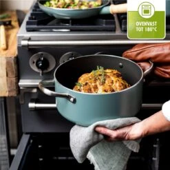 GreenPan Mayflower Wok - Ø 28 Cm - Keramisch - Inductie -Woonwinkel 1200x1200 912