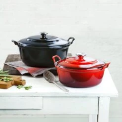 Le Creuset Braadpan Faitout Tradition Kersenrood - ø 24 Cm / 3 Liter -Woonwinkel 1200x1200 928