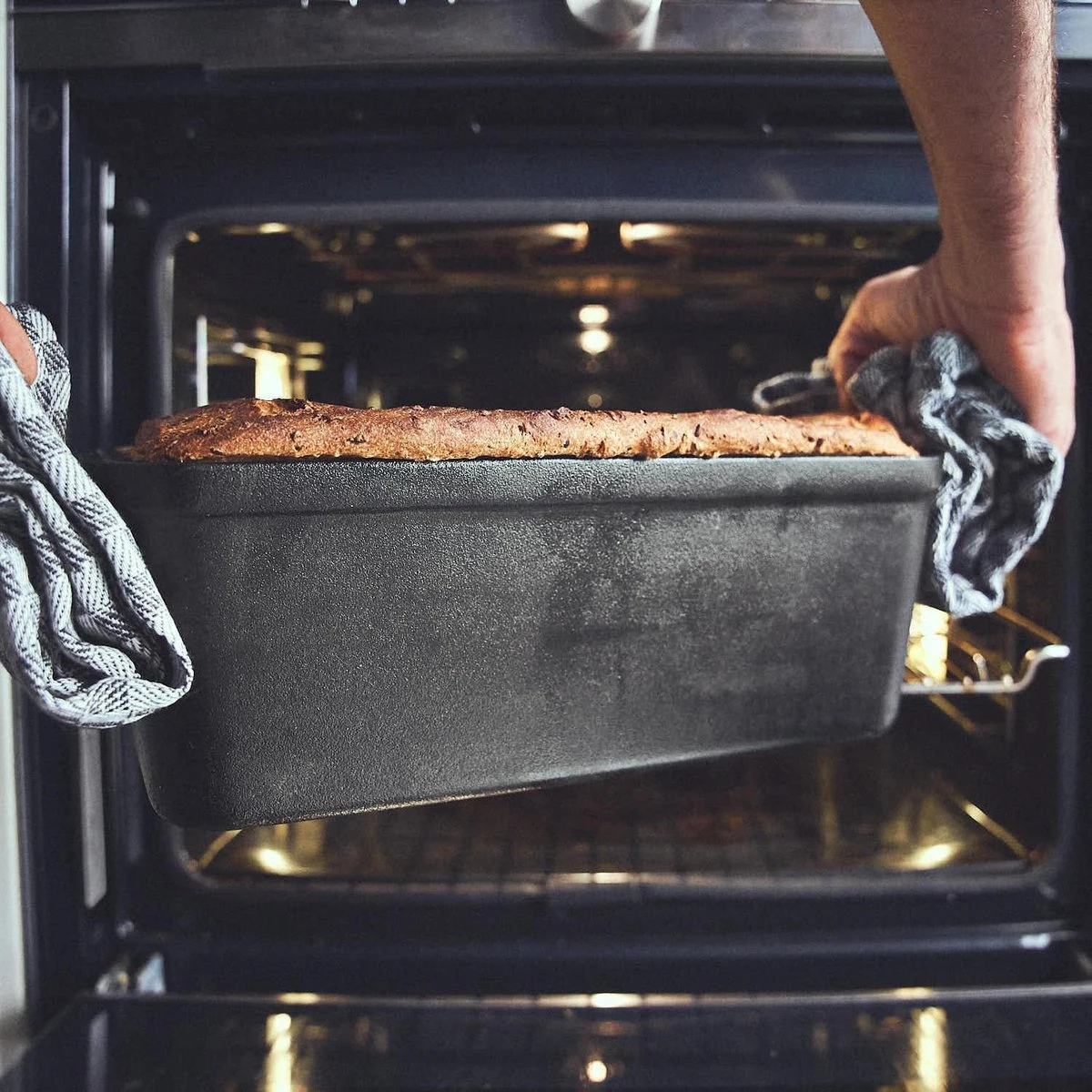Burnhard Gietijzeren Broodpan 3,5 L - Broodbakvorm 10 Burnhard Gietijzeren Broodpan 3,5 L - Broodbakvorm - Afbeelding 8