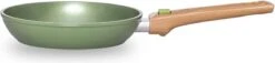 Just Vegan Koekenpan ECO Met Afneembaar Handvat 20 Cm Aluminium Groen -Woonwinkel 1200x278