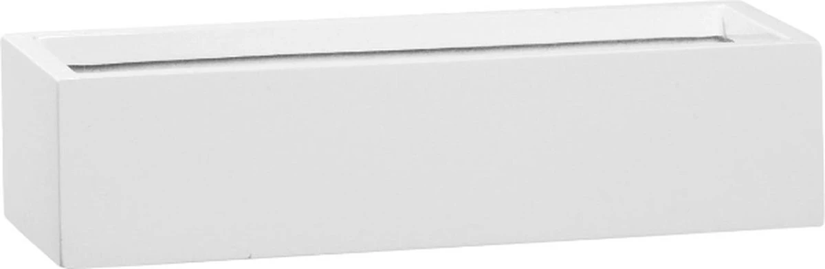 Langwerpige Witte Bloempot Van Naturn Living | Plantenbak | Bloempotten Voor Binnen En Buiten | Wit 6 Langwerpige Witte Bloempot Van Naturn Living | Plantenbak | Bloempotten Voor Binnen En Buiten | Wit - Afbeelding 4