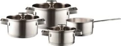 Herman Den Blijker 4-delige RVS Pannenset -Woonwinkel 1200x459