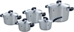 BK Conical Cool Glas Pannenset - 5-delig - Glazen Deksels - Geschikt Voor Alle Warmtebronnen -Woonwinkel 1200x518 4