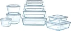 Pyrex - Cook & Freeze Schaal Vierkant Met Deksel 15 X 15cm - Transparant -Woonwinkel 1200x530 1