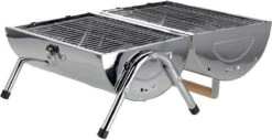 BBQ Collection Houtskoolbarbecue - Cilinder - Chroom -Woonwinkel 1200x619