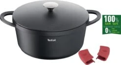 Tefal Trattoria Braadpan - Ø28 Cm - Inclusief Deksel -Woonwinkel 1200x641