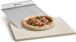 Burnhard Pizzasteen 38 X 30 X 1,5 Cm + Pizzaschep 29 Burnhard Pizzasteen 38 X 30 X 1,5 Cm + Pizzaschep -Woonwinkel 1200x662