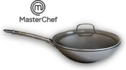 MasterChef / Jumbo - Wokpan - Met Glazen Deksel - 28 Cm - Inductie -Woonwinkel 1200x671 2