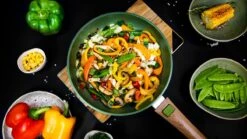 Just Vegan Koekenpan ECO Met Afneembaar Handvat 20 Cm Aluminium Groen -Woonwinkel 1200x673 2