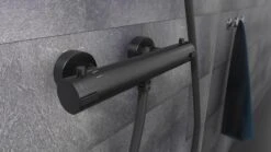 SCHÜTTE London Thermostatische Douchekraan - Hartafstand 150 Mm - Zwart Mat -Woonwinkel 1200x675 52