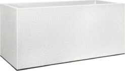 Elho Vivo Structure Finish Lang 90 - Plantenbak Voor Binnen & Buiten - Ø 88 X H 41 - Wit -Woonwinkel 1200x680
