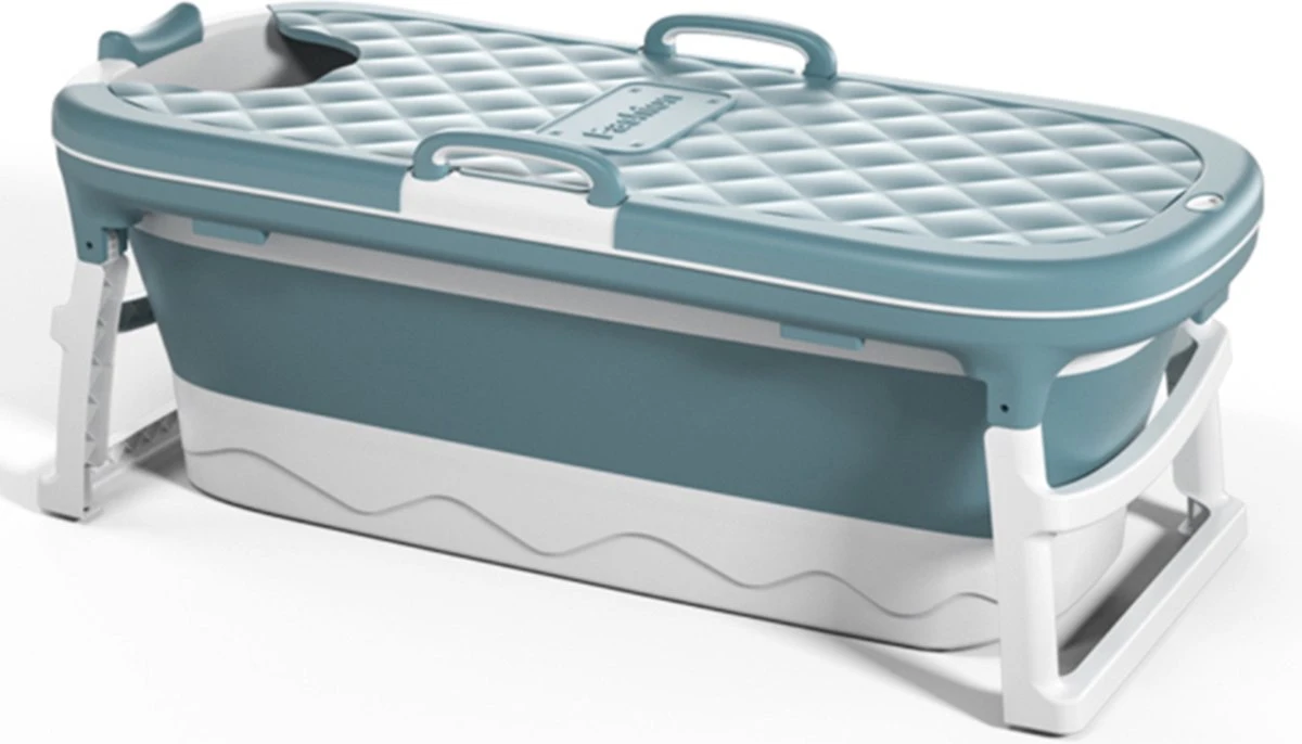 Simple Fix Zitbad - 138cm - Opvouwbaar Bad - Bath Bucket - Zitbad Voor Volwassenen - 220L - Extra Lang - Blauw 3 Simple Fix Zitbad - 138cm - Opvouwbaar Bad - Bath Bucket - Zitbad Voor Volwassenen - 220L - Extra Lang - Blauw