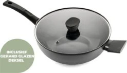 ISENVI Avon Keramische Wok Met Deksel 36 CM - Ergo Greep -Woonwinkel 1200x692