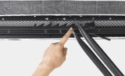 Brabantia Perfect Flow Strijkplank C - Met Stoomunithouder - 124 X 45 Cm - Spring Bubbles -Woonwinkel 1200x731