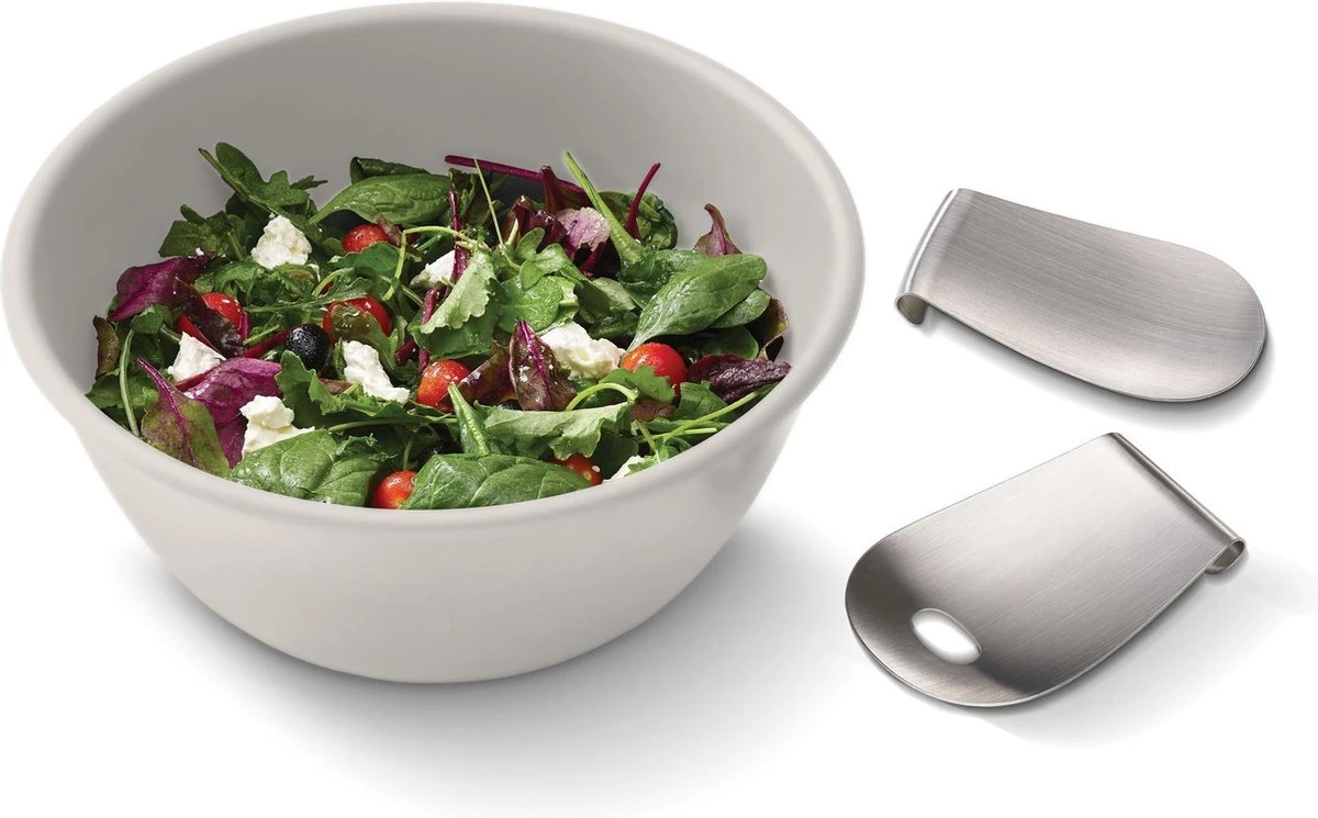 Joseph Joseph - Uno Saladeschaal - Met Saladebestek 11 Joseph Joseph - Uno Saladeschaal - Met Saladebestek - Afbeelding 9
