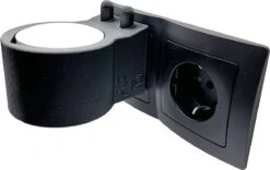 Oral-B IO Series 7 8 9 Elektrische Tandenborstelhouder- Opzetborstelhouder - Kabelloos Opladen - Badkamer Accessoires - Zonder Boren - Zwart