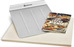 Burnhard Pizzasteen 38 X 30 X 1,5 Cm + Pizzaschep 27 Burnhard Pizzasteen 38 X 30 X 1,5 Cm + Pizzaschep -Woonwinkel 1200x759