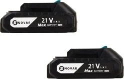 NovarGarden® Mini Kettingzaag NG1 - Met 2x Accu - Takkenzaag - Snoeizaag - Electrisch - Handzaag - Boomzaag - 21V -Woonwinkel 1200x765