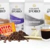 Celeste D’Oro - Koffiebonen Proefpakket - Koffie Cadeaupakket - 4 Soorten Koffie, Chocolade, Gouden Clip En Glazen (260 Ml) – 4 X 250g -Woonwinkel 1200x769