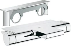 GROHE Grohtherm 2000 New Thermostatische Badkraan - 15cm - CoolTouch - Met Tray - Chroom - 34464001 -Woonwinkel 1200x780 3