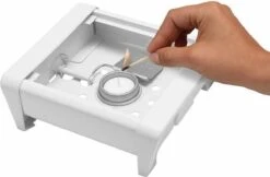 Brabantia Schotelwarmer / Rechaud - Met 1 Kaarsje - White -Woonwinkel 1200x788 2