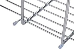 WENKO Doucherek Milo 2-laags 25x55cm RVS Glanzend - Doucherek Zonder Boren - Doucherek Hangend -Woonwinkel 1200x789 4