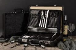 Swiss Pro+ Bestekset In Koffer-72 Delig-12 Persoons-Zwitsers Kwaliteit-Complete Set-100% Roestvrijstaal-Modern -Woonwinkel 1200x799 62