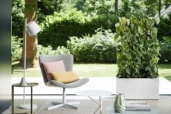 Elho Vivo Matt Finish Lang Wielen 90 - Grote Staande Plantenbak Voor Binnen & Buiten - Gemaakt Van Gereycled Plastic - L 39 X W 88 X H 41 Cm - Wit -Woonwinkel 1200x800 115