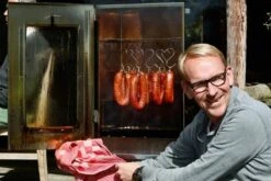 2-L Home & Garden XL Rookoven - RVS - 80x40x28 Cm - 3 Etages -Woonwinkel 1200x800 229