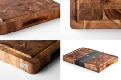 VDN Professionele Snijplank Acacia Hout Met Sapgeul En Handvatten – Hakblok 26x38x3.5 Cm -Woonwinkel 1200x800 334