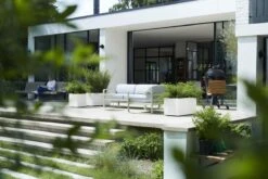 Elho Vivo Structure Finish Lang 90 - Plantenbak Voor Binnen & Buiten - Ø 88 X H 41 - Wit -Woonwinkel 1200x800 41