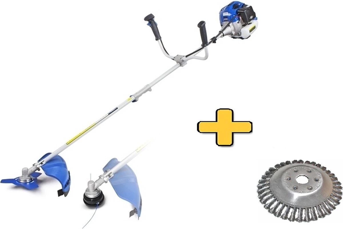 Borg 52 Cc Benzine Bosmaaier + Onkruidborstel - 3 In 1 Tuinmachine - 3 Borg 52 Cc Benzine Bosmaaier + Onkruidborstel - 3 In 1 Tuinmachine -