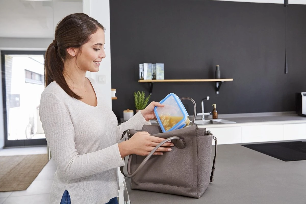 Tefal MasterSeal Fresh Mealprep Set - 5 X 800ml - Blauw 8 Tefal MasterSeal Fresh Mealprep Set - 5 X 800ml - Blauw - Afbeelding 6