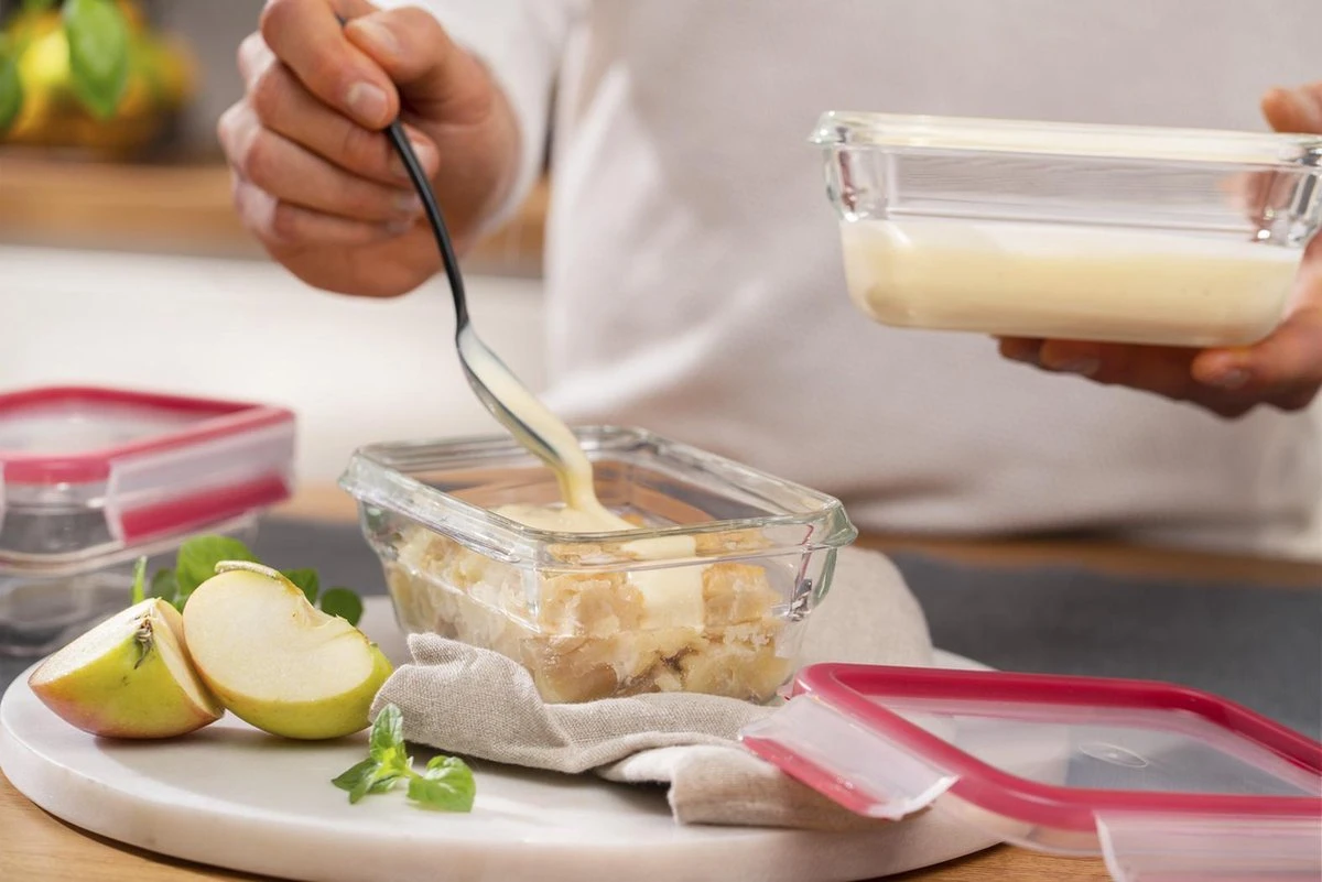 Tefal MasterSeal Glass - 3 X 450 Ml - Rechthoekig 4 Tefal MasterSeal Glass - 3 X 450 Ml - Rechthoekig - Afbeelding 2