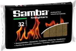 Samba Aanmaakblokjes Bruin á 24 X 32 Stuks - Omdoos Is 768 Aanmaakblokjes -Woonwinkel 1200x805 4