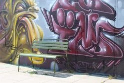 MaximaVida Metalen Tuinbank Max 120 Cm Olijfgroen -Woonwinkel 1200x809