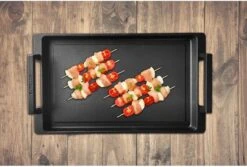 Eurolux Teppanyaki Plaat Met Grepen - 41 X 24 X 2.5 Cm - Zwart - Aluminium - Geschikt Voor Alle Warmtebronnen -Woonwinkel 1200x809 4
