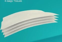 BAMTIME Bamboo Tissues Doos 4-laags Tissues / 90pcs 16box -karton -Woonwinkel 1200x817