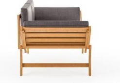 Loungebank Tuin FSC Antraciet – Makkelijk Verstelbaar Lounge Bank Balkon – Tuinbank Lounge Hardhout FSC – Perfecthomeshop -Woonwinkel 1200x824