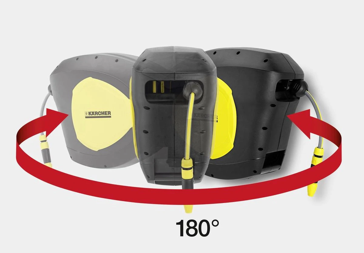 Kärcher Automatische Slanghaspel CR 5.330 - 30 + 2 Meter 7 Kärcher Automatische Slanghaspel CR 5.330 - 30 + 2 Meter - Afbeelding 5