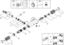 GROHE QuickFix Precision Feel Thermostatische Douchekraan - EcoJoy - CoolTouch - Incl. Koppelingen - 15 Cm - 34790000 15 GROHE QuickFix Precision Feel Thermostatische Douchekraan - EcoJoy - CoolTouch - Incl. Koppelingen - 15 Cm - 34790000 -Woonwinkel 1200x836 3