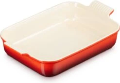 Le Creuset Ovenschaal Heritage Kersenrood 32 X 24 X 7.5 Cm -Woonwinkel 1200x838 3