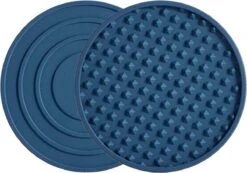 Castagnola Siliconen Onderzetters Met Houder – Onderzetters Voor Glazen – Onderzetters Design – Onderzettersset – Drink Onderzetters – Hoogwaardige Siliconen – Set Van 14 – Blauw -Woonwinkel 1200x840 5