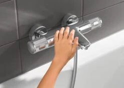GROHE Grohtherm 1000 Performance Thermostatische Badkraan - 15cm - Met Koppelingen - Chroom - 34779000 -Woonwinkel 1200x849 1